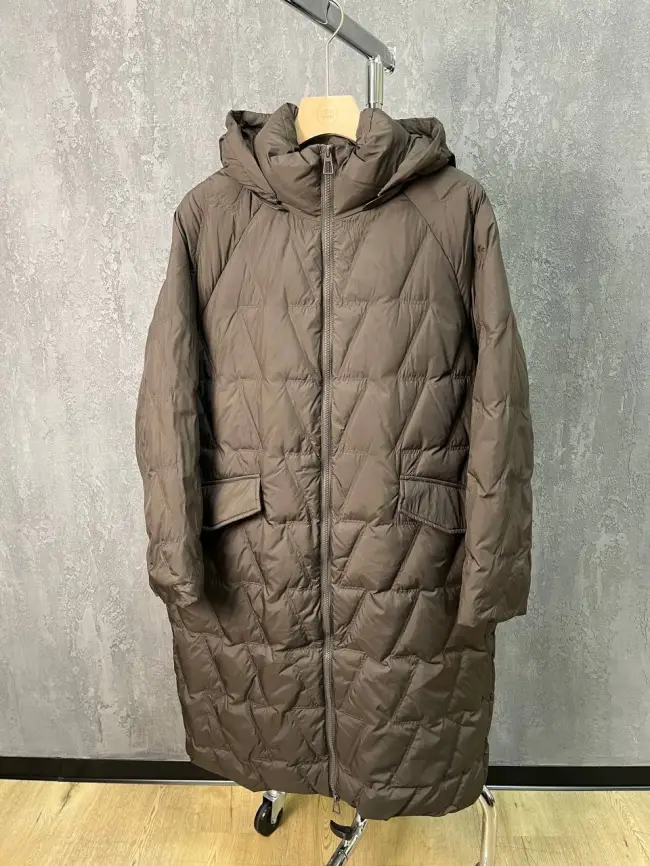 Пальто стеганое облегченное 8809 фото 20