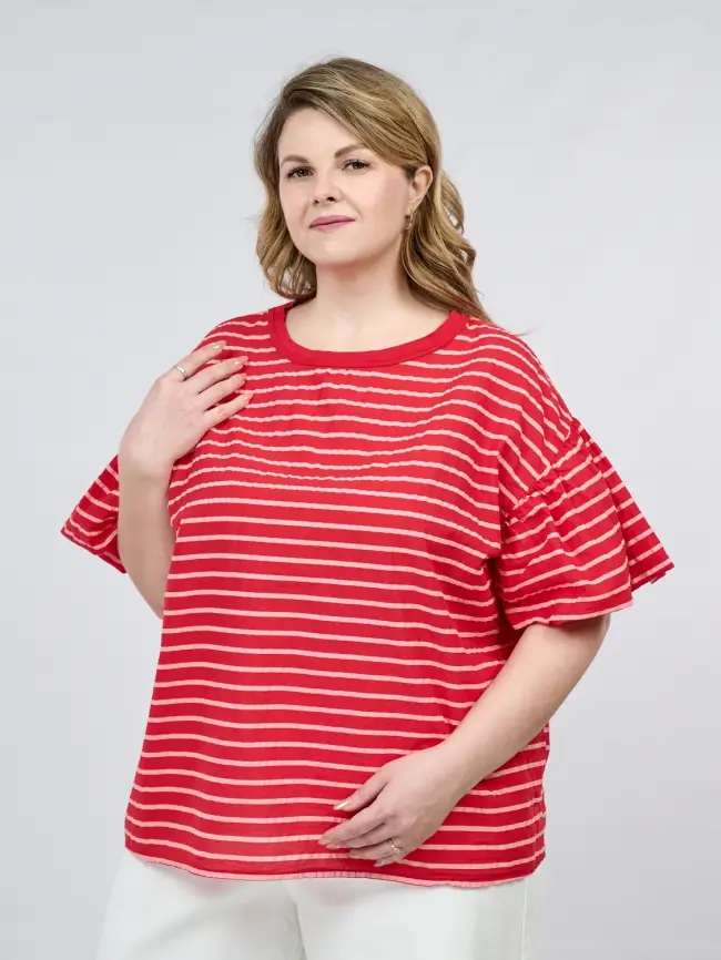 Блуза Италия 6232 Размер 50-58 фото 48