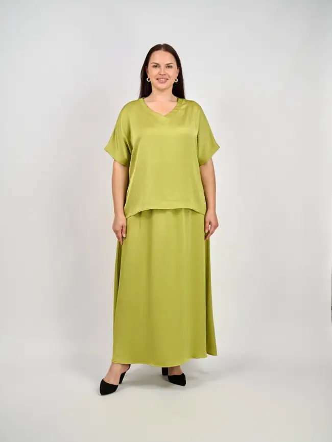 Юбка ЭттоПлюс 1001-2 Размеры 52-58 фото 70