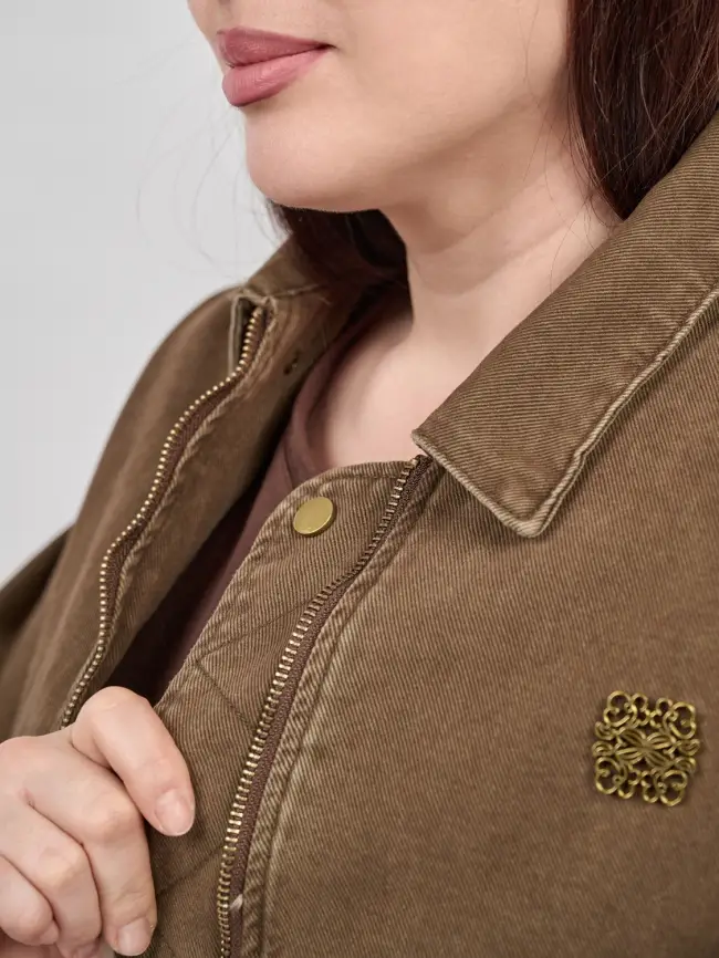 Куртка джинсовая  88111 Размер 48-56 фото 10