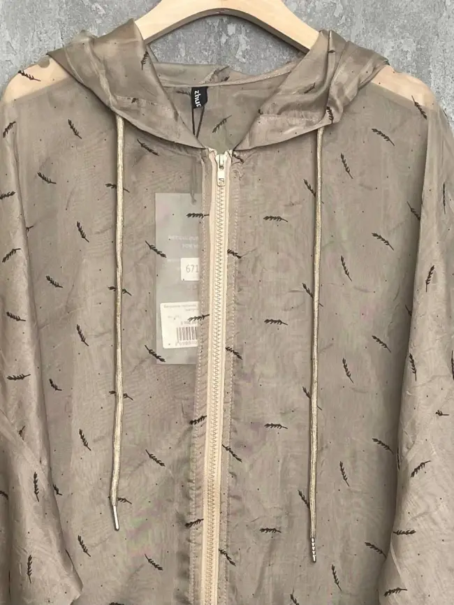 Ветровка-пыльник с принтом 6717 фото 20