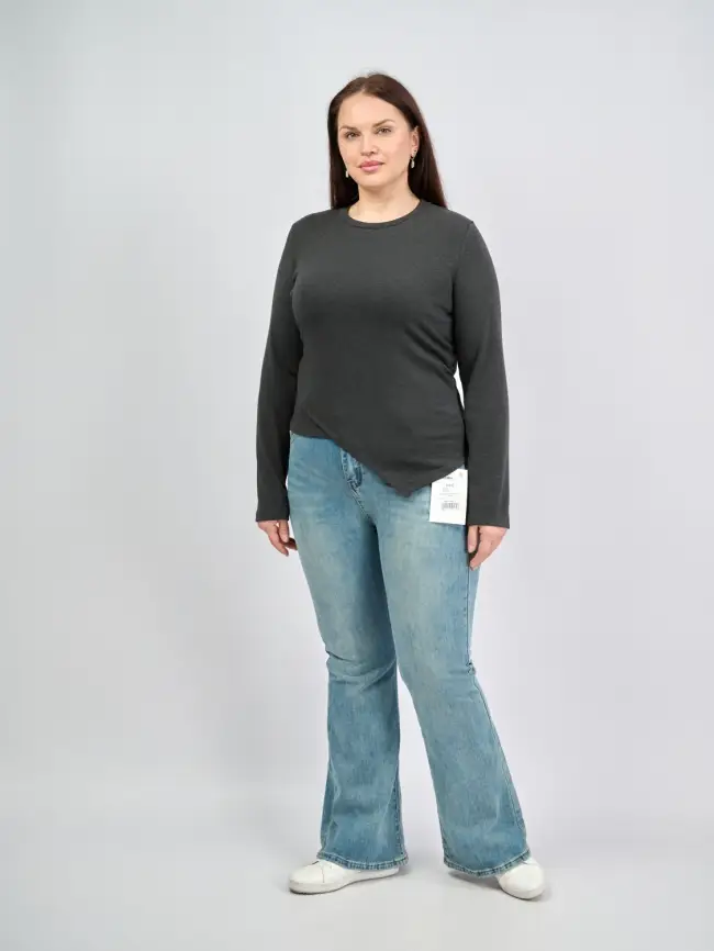 Лонгслив 25209 Размер 48-54 фото 34