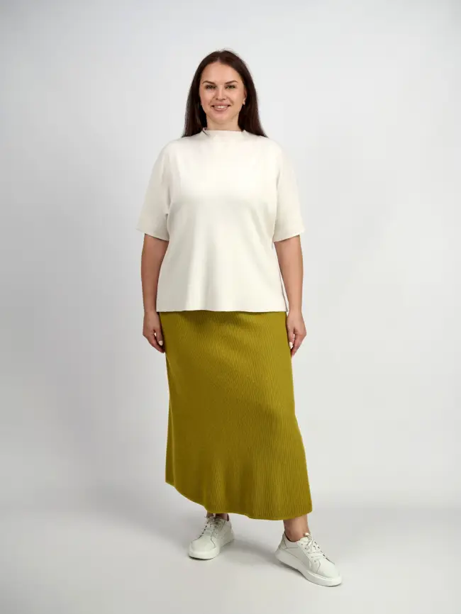 Юбка лапша ЭттоПлюс 493 Размер 50-56 фото 36