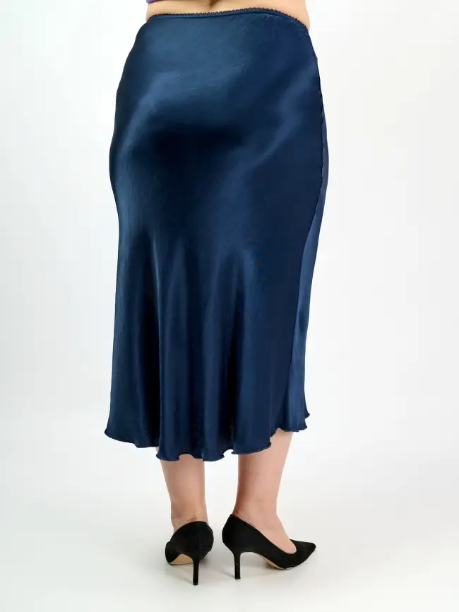 Юбка атлас 9298-1 Размер 48-56 фото 65