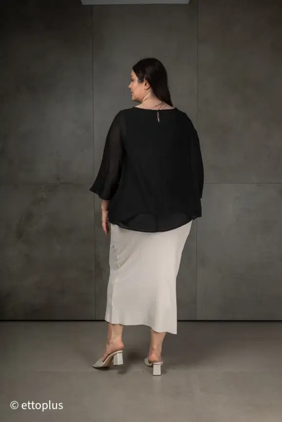 Блуза ЭттоПлюс 30059 Размер 50-58 фото 66