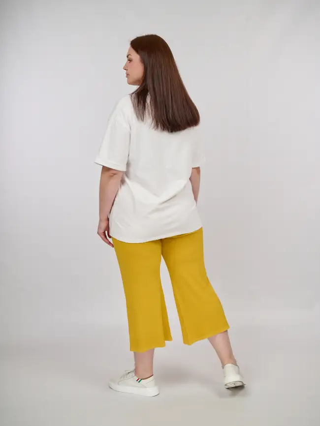 Кюлоты трикотажные облегченные ЭттоПлюс 2137 Размер 50-58 фото 3