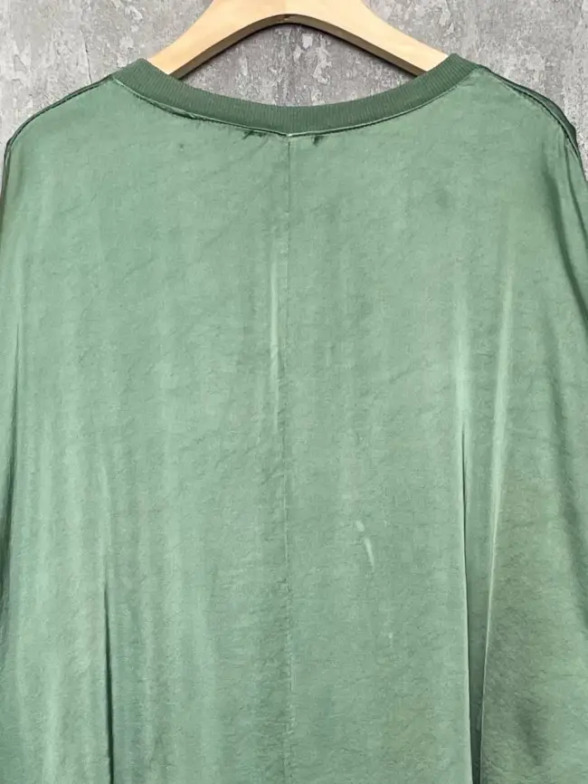 Блуза атлас Италия 84085 Размер 50-56 фото 26