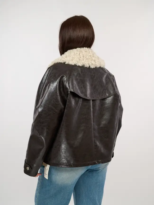 Дубленка 881801 Размер 54-58 фото 11