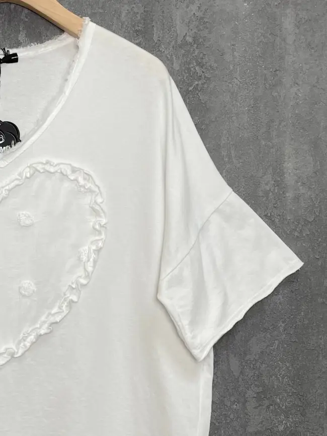 Футболка Сердце 6001 Италия Размер 50-58 фото 4