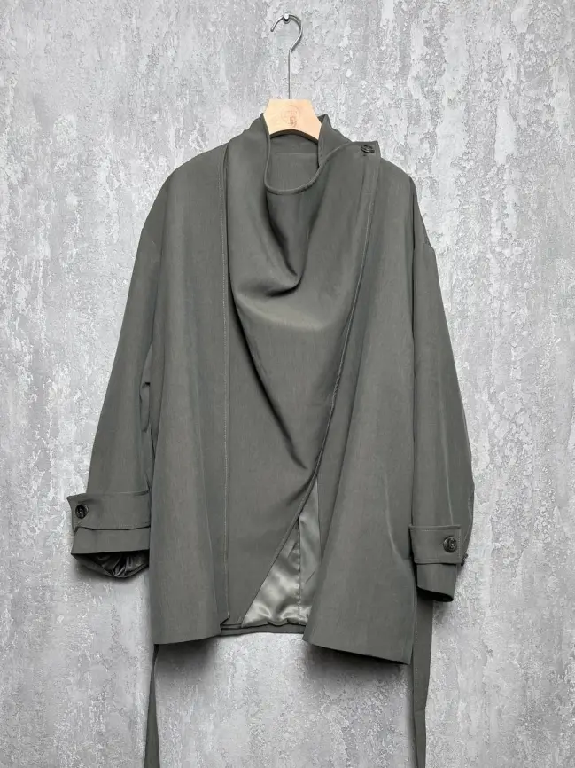 Тренч 26233 Размер 50-58 фото 10