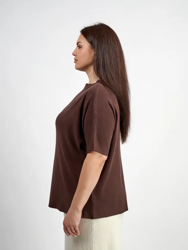 Джемпер короткий рукав ЭттоПлюс 707 Размер 50-58 фото 57