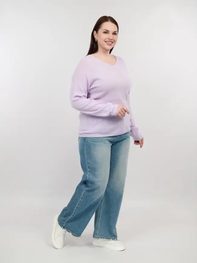 Джемпер шерсть,кашемир 25678 Размер 48-56 фото 40