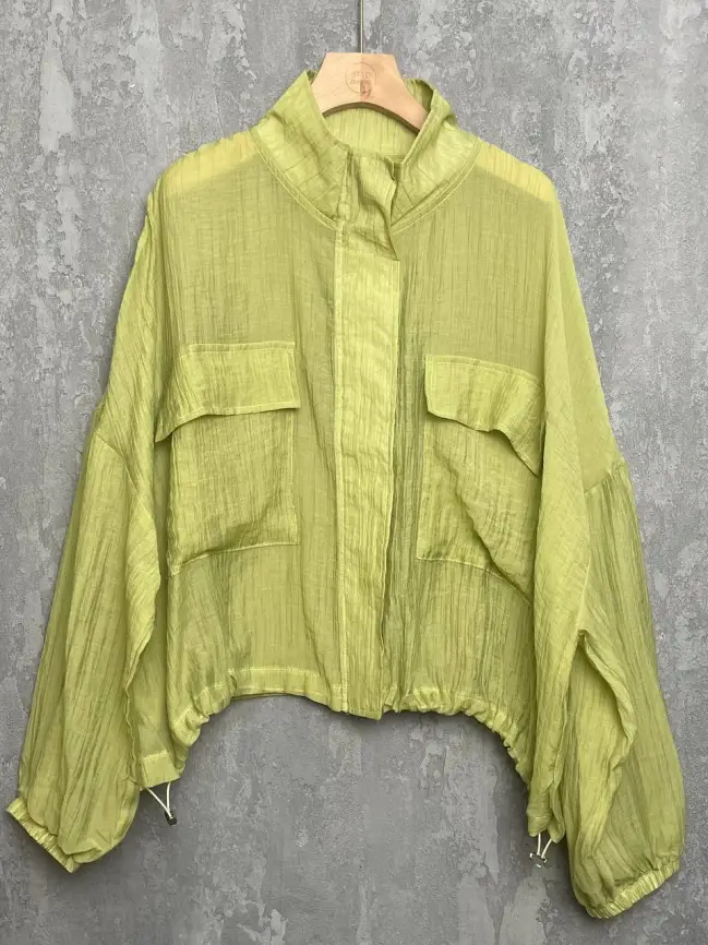 Ветровка-пыльник 9025 Размер 50-58 фото 83