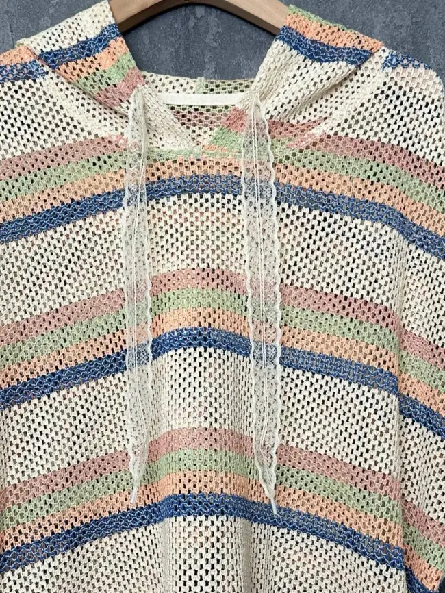 Толстовка сетка с капюшоном 87063 Размер 48-56 фото 17