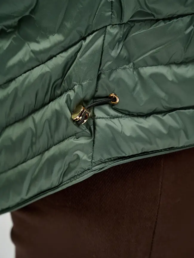 Куртка с трикотажным рукавом 6560 Размер 48-54 фото 11