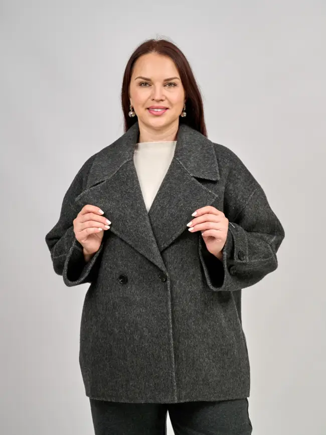 Пальто 0719-1 ЭттоПлюс Размер 50-60 фото 3