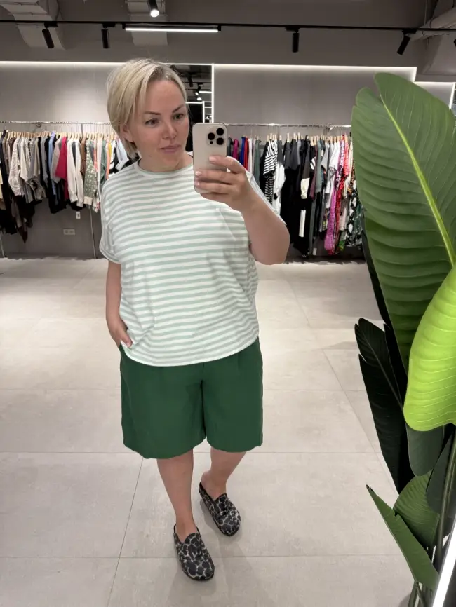 Футболка в полоску ЭттоПлюс 010-1 Размер 50-58 фото 13