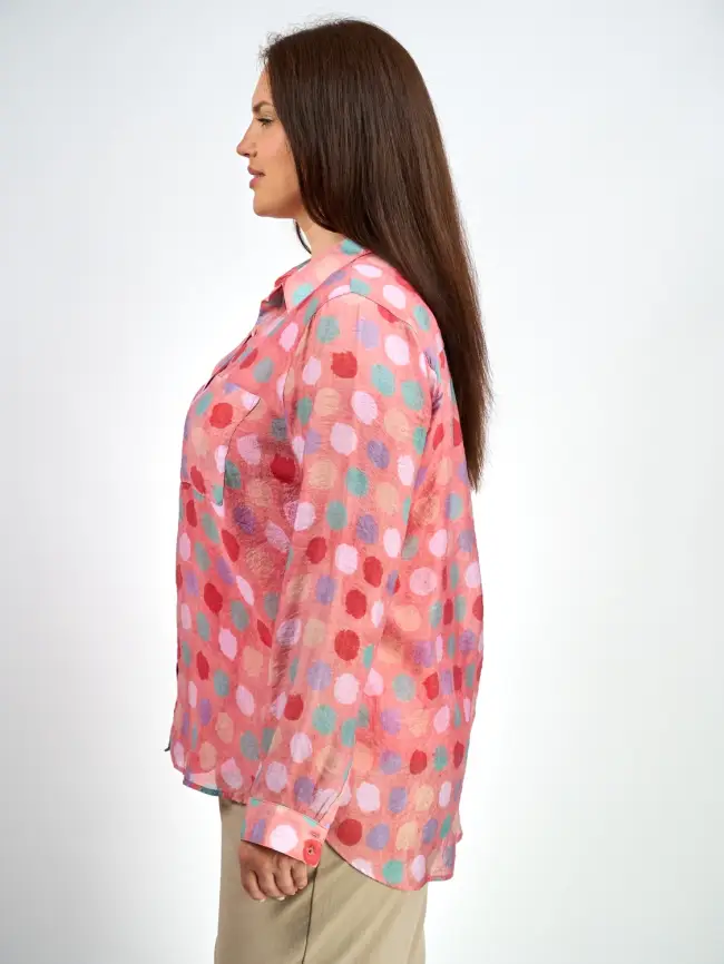 Рубашка с принтом ЭттоПлюс 33411 Размер 46-54 фото 10