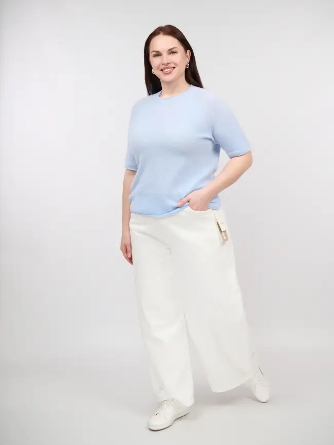 Джемпер шерсть,кашемир 25675 Размер 46-54 фото 36