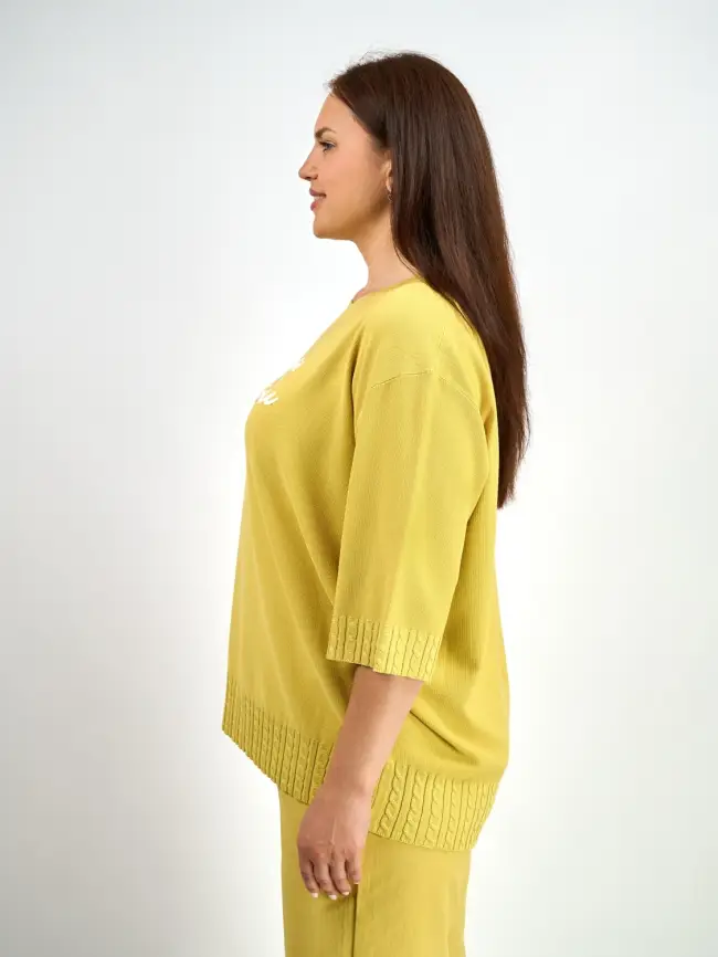 Джемпер облегченный ЭттоПлюс 25414-1 Размер 54-60 фото 22