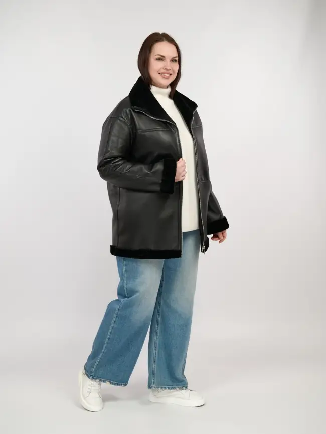 Дубленка 122802 Размер 50-54 фото 20