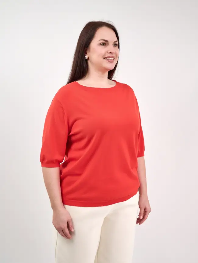 Джемпер 77643 ЭттоПлюс Размер 50-58 фото 136