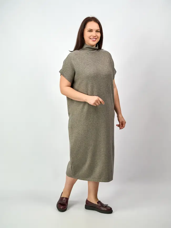 Платье ЭттоПлюс 573 Размер 50-58 фото 58
