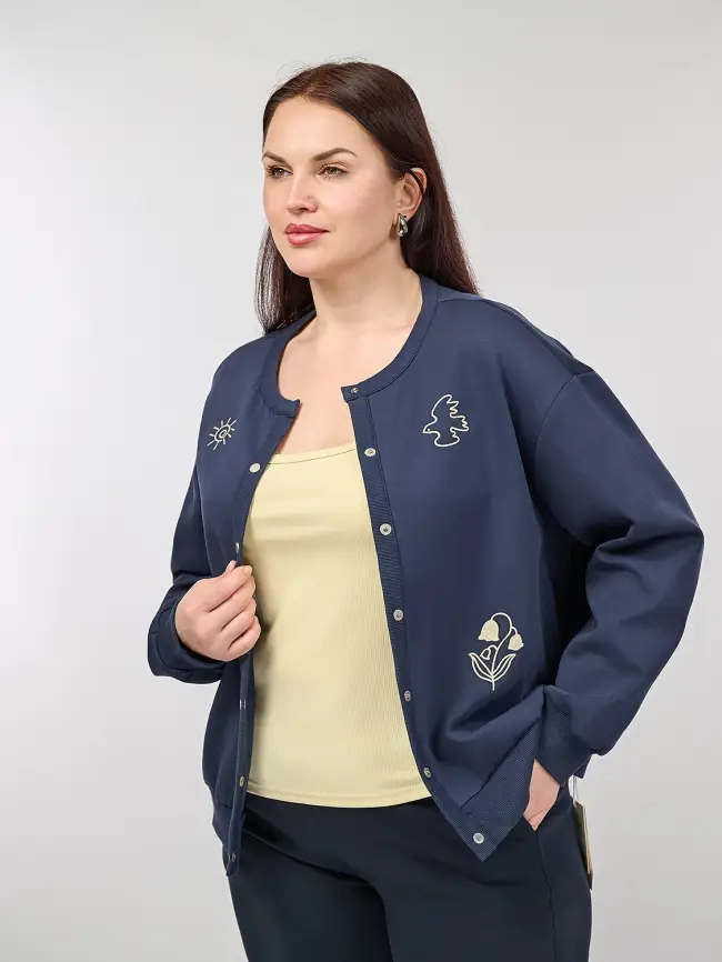 Кардиган 3510-1 Размер 50-58 фото 10