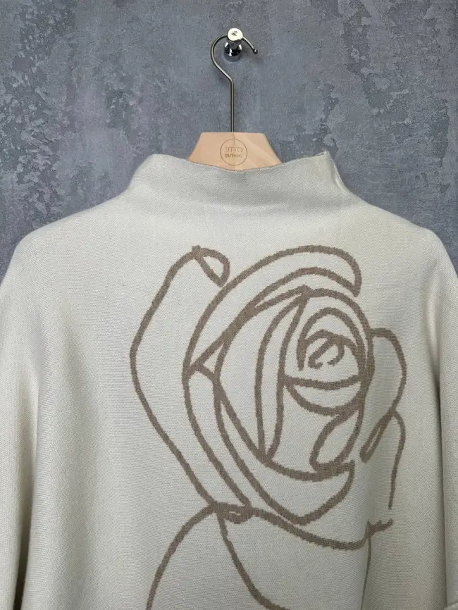 Джемпер "Роза" 893 Размер 48-56 фото 11