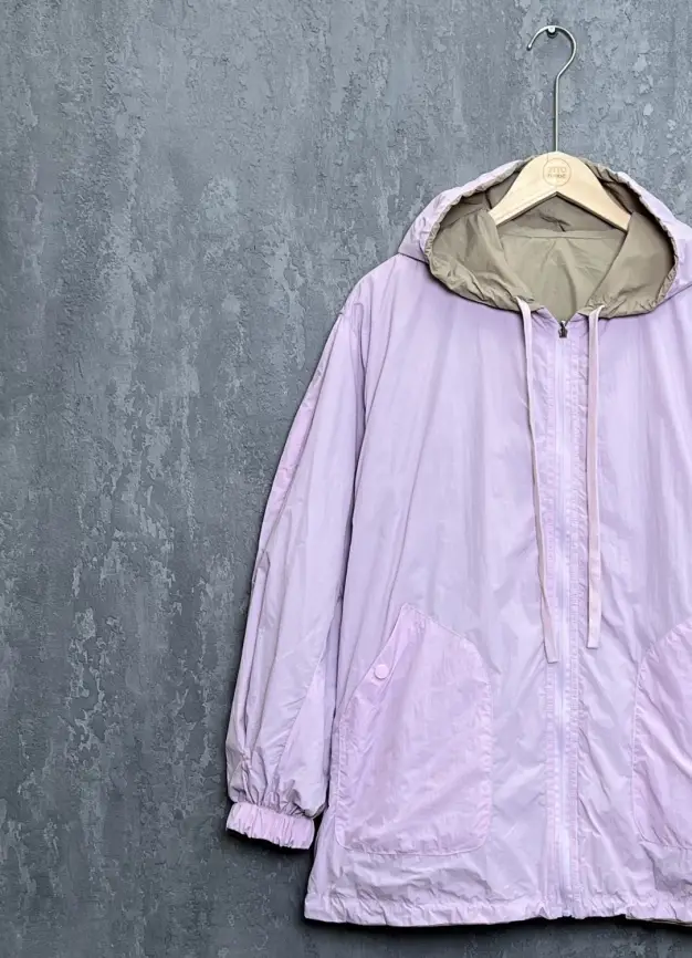 Двухсторонняя ветровка 17167 Размер 50-58 фото 18