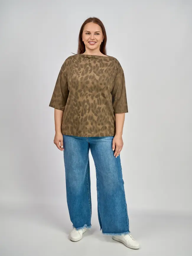 Лонгслив  "Лео" 7/8  ЭттоПлюс 17 Размер 52-58 фото 2