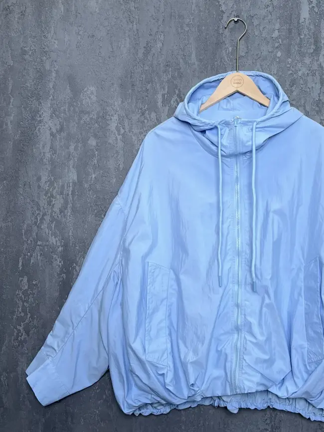 Ветровка облегченная с капюшоном 25185 Размер 52-58 фото 25