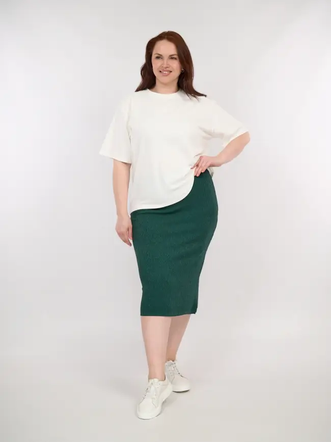 Юбка облегченная ЭттоПлюс 1026-1 Размер 48-56 фото 33