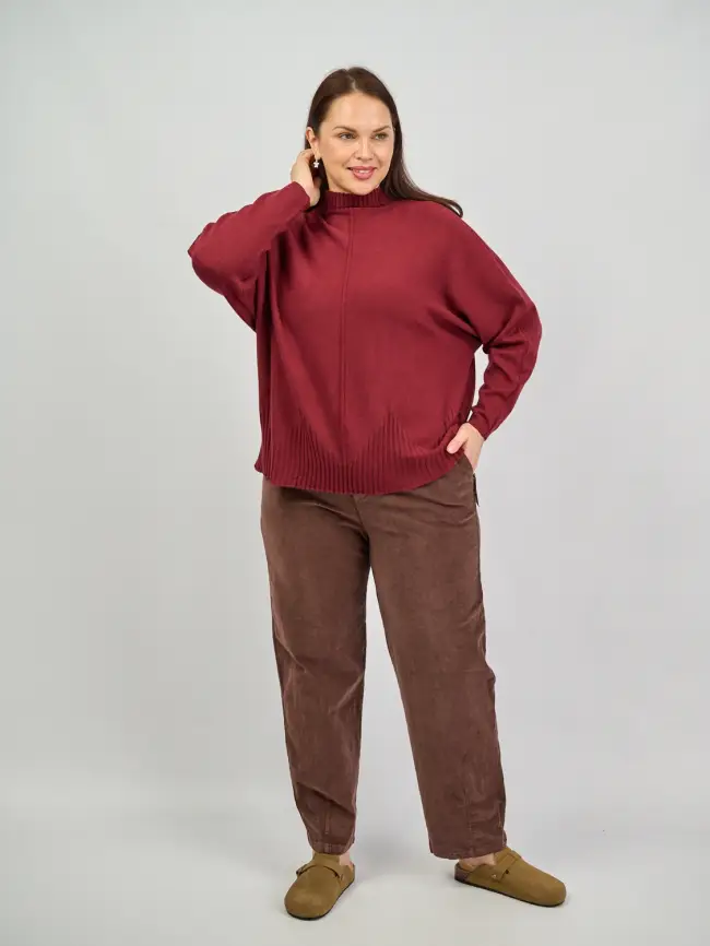 Джемпер 9801 Италия Размер 48-56 фото 12