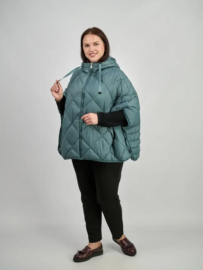 Пончо Италия 2335 Размер 48-62 фото 56