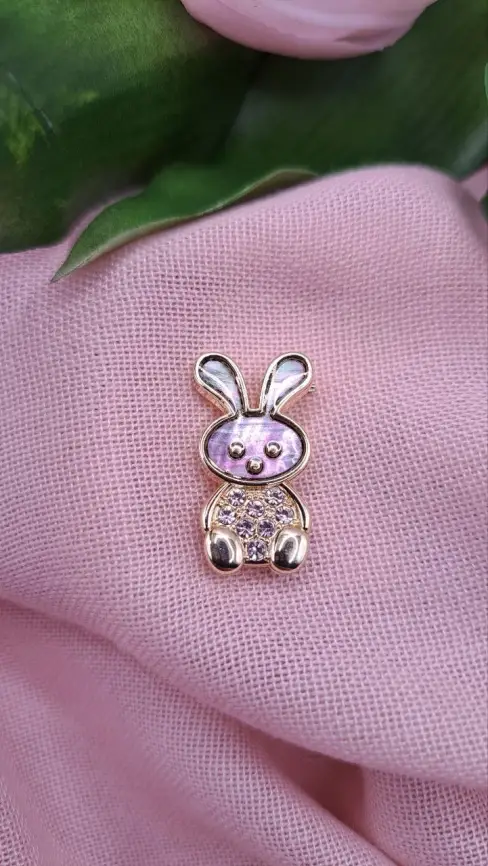 Брошь Заяц Б0014 фото 1