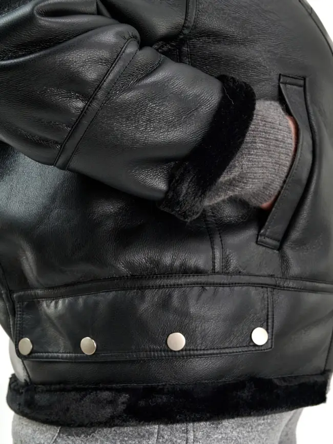 Дубленка 18829 Размер 50-54 фото 4