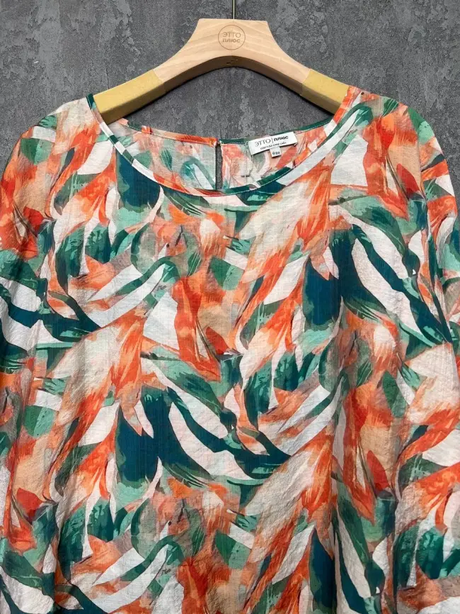 Блуза ЭттоПлюс 30059 Размер 50-58 фото 35