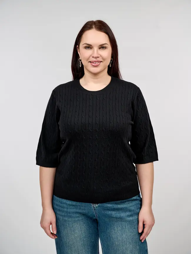 Джемпер 68525 ЭттоПлюс Размер 48-56 фото 1