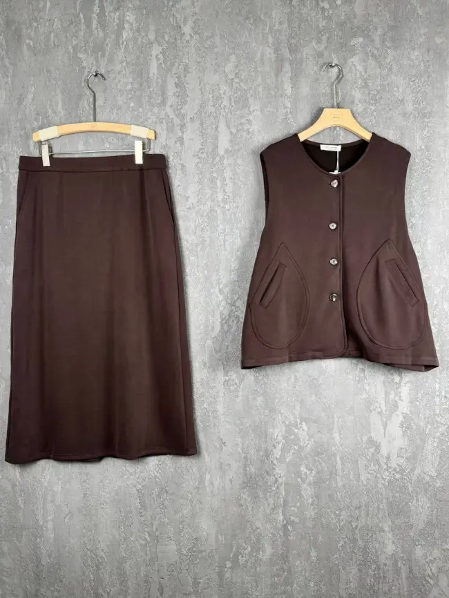 Костюм с юбкой 0012 Размеры 52-58 фото 6