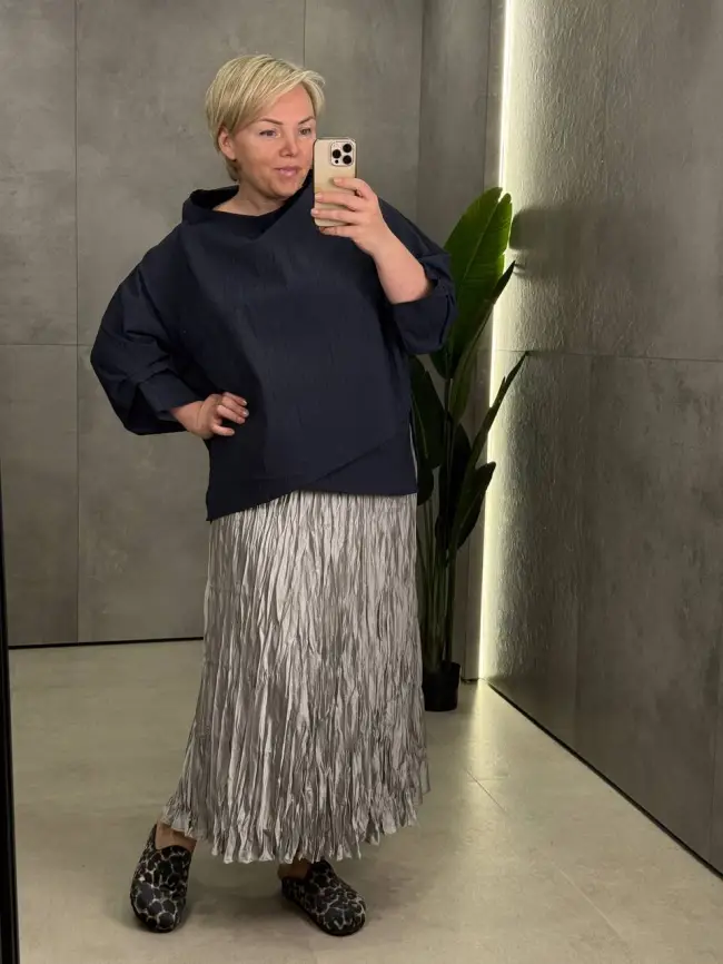 Юбка Жатка 25111 Размер 46-56 фото 2