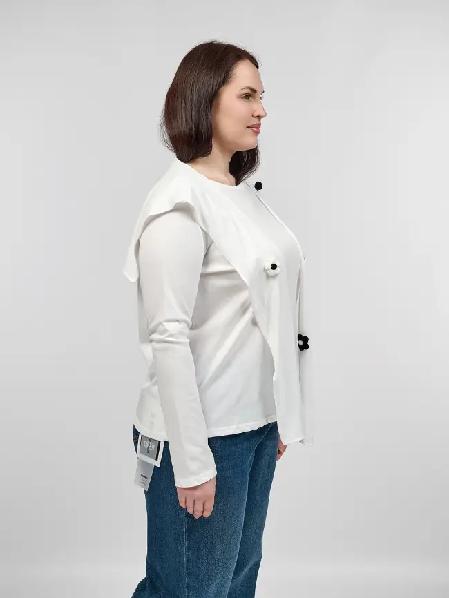 Лонгслив 0196 Размеры 46-56 фото 25