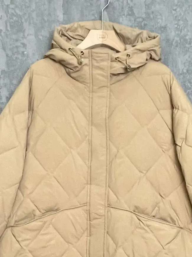 Стеганая куртка с капюшоном 8815 Размер 48-54 фото 60