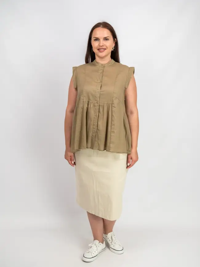 Рубашка с коротким рукавом ЭттоПлюс 8963 Размер 52-58 фото 1