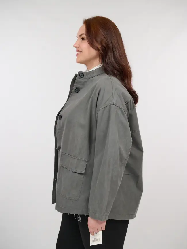 Куртка джинсовая 1078 размер 50- 58 фото 4