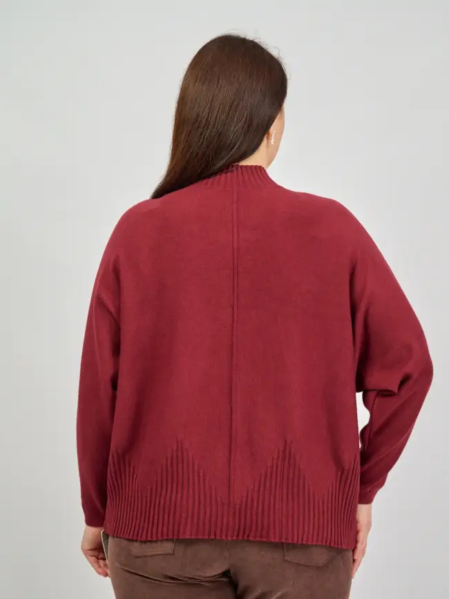 Джемпер 9801 Италия Размер 48-56 фото 9