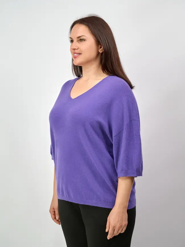 Джемпер 20241 ЭттоПлюс Размер 50-58 фото 19