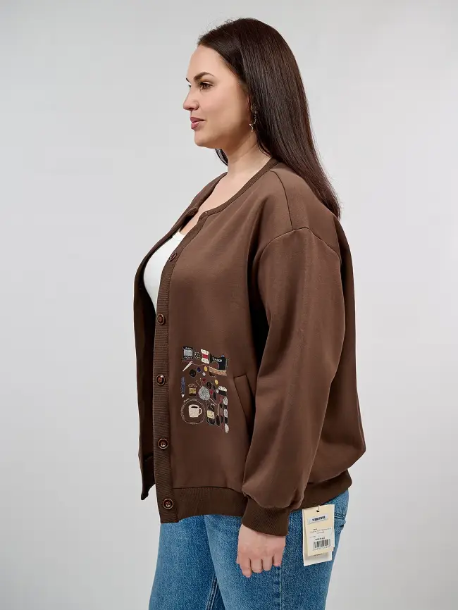 Кардиган 9129-1 Размер 50-58 фото 31