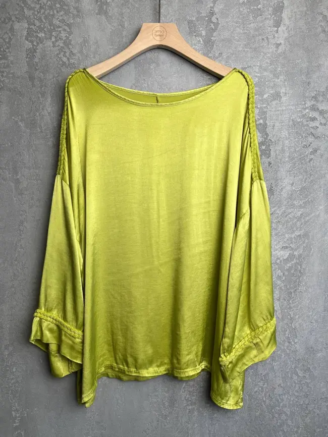 Блуза 22960 (лайм) Уценка фото 1