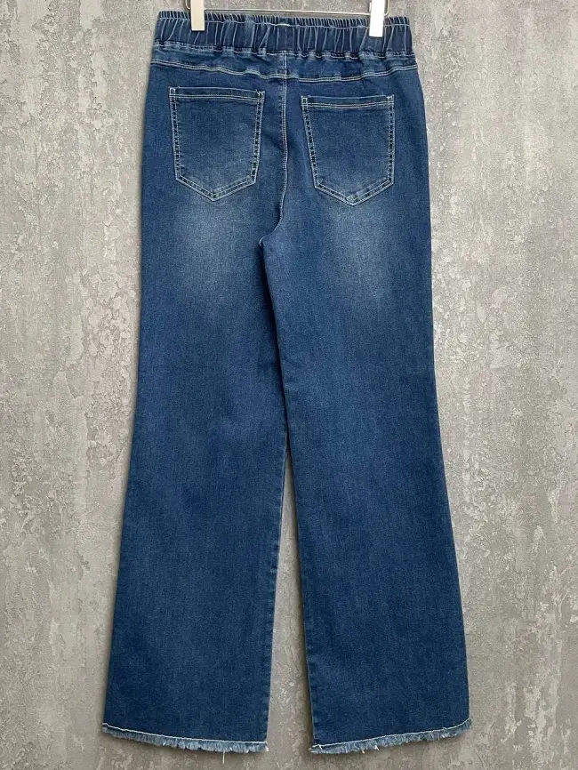 Джинсы "Вайд" 33414 ЭТТО ПЛЮС фото 10